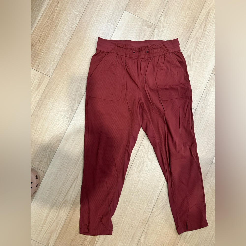 lululemon athletica Red Track Pants